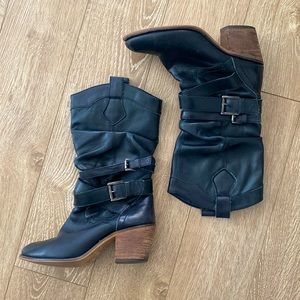 ALDO black leather boots